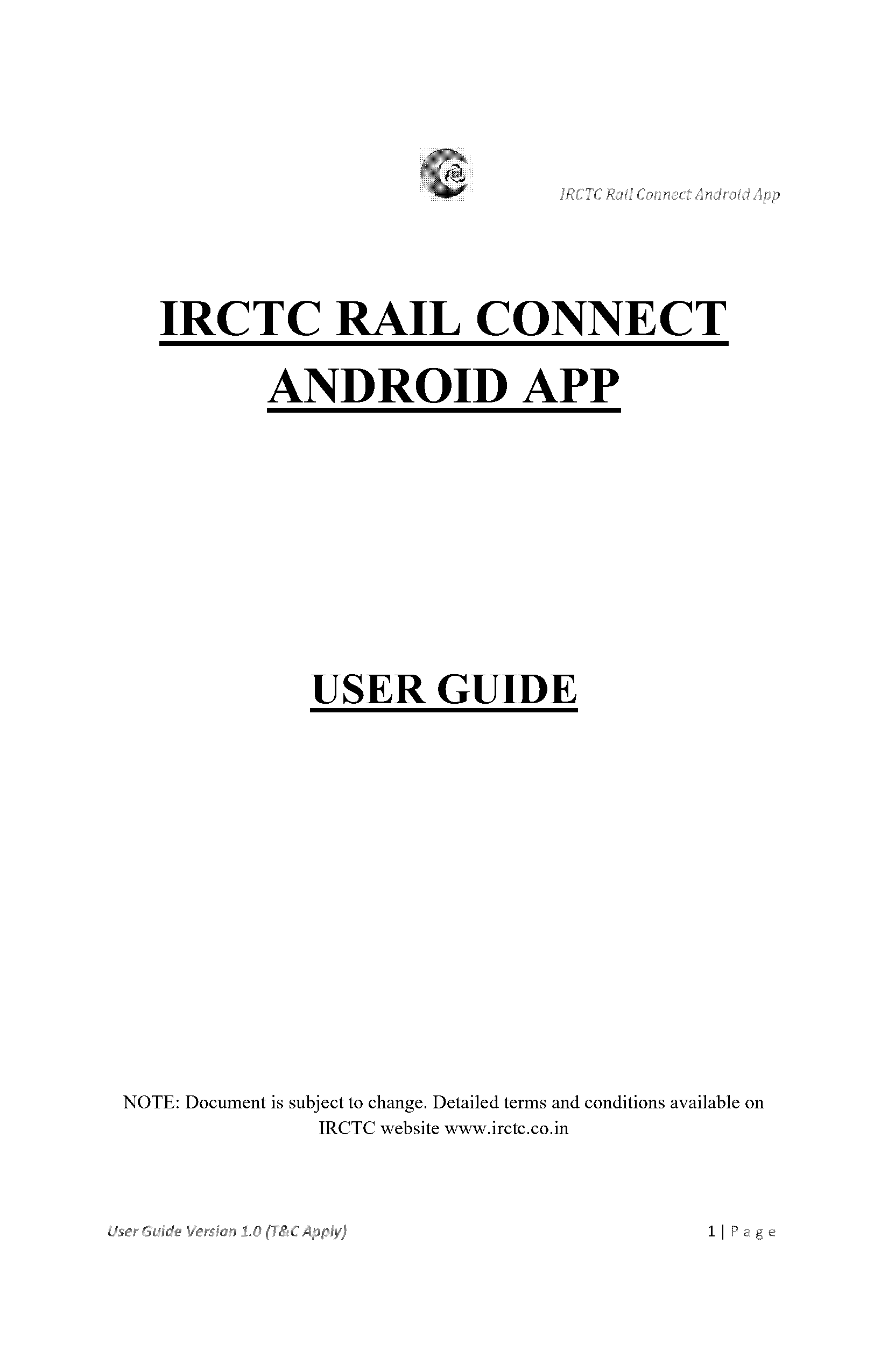 irctc iphone mobile application